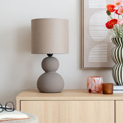 Aneta Lighting Kalamata pöytävalaisin ruskea